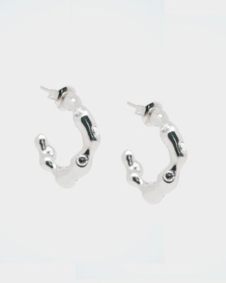 Hoop Earrings - Aesyn Silver
