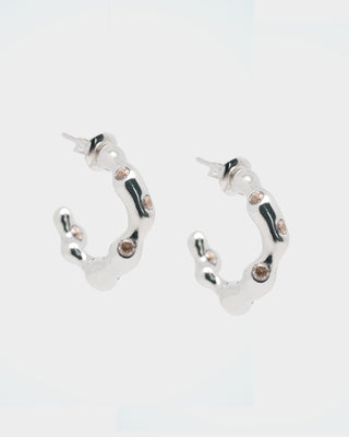 Hoop Earrings - Aesyn Silver