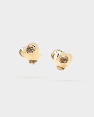 Stud Earrings - Lyra Gold