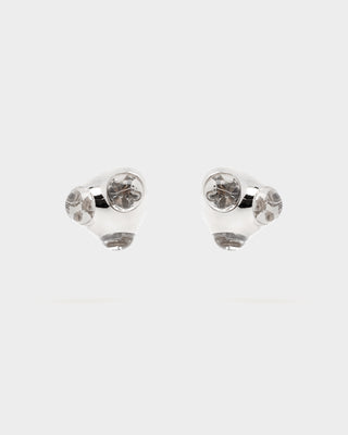 Stud Earrings - Lyra Silver