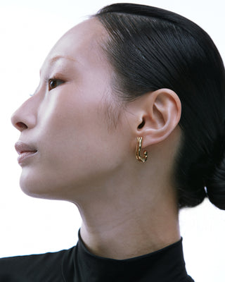 Multi-way Earrings with Detachable Chandelier - Vela II Gold