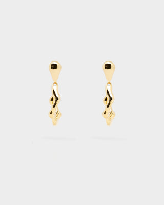 Drop Earrings - Aura Gold
