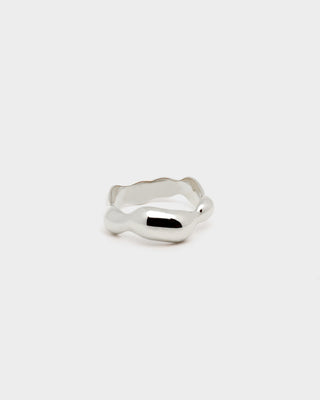 Closed Ring - Tira Thick (Silver)