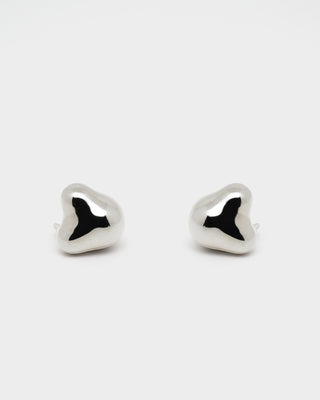 Stud Earrings - Zion (Silver, polished)